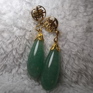 Jade Stone earrings